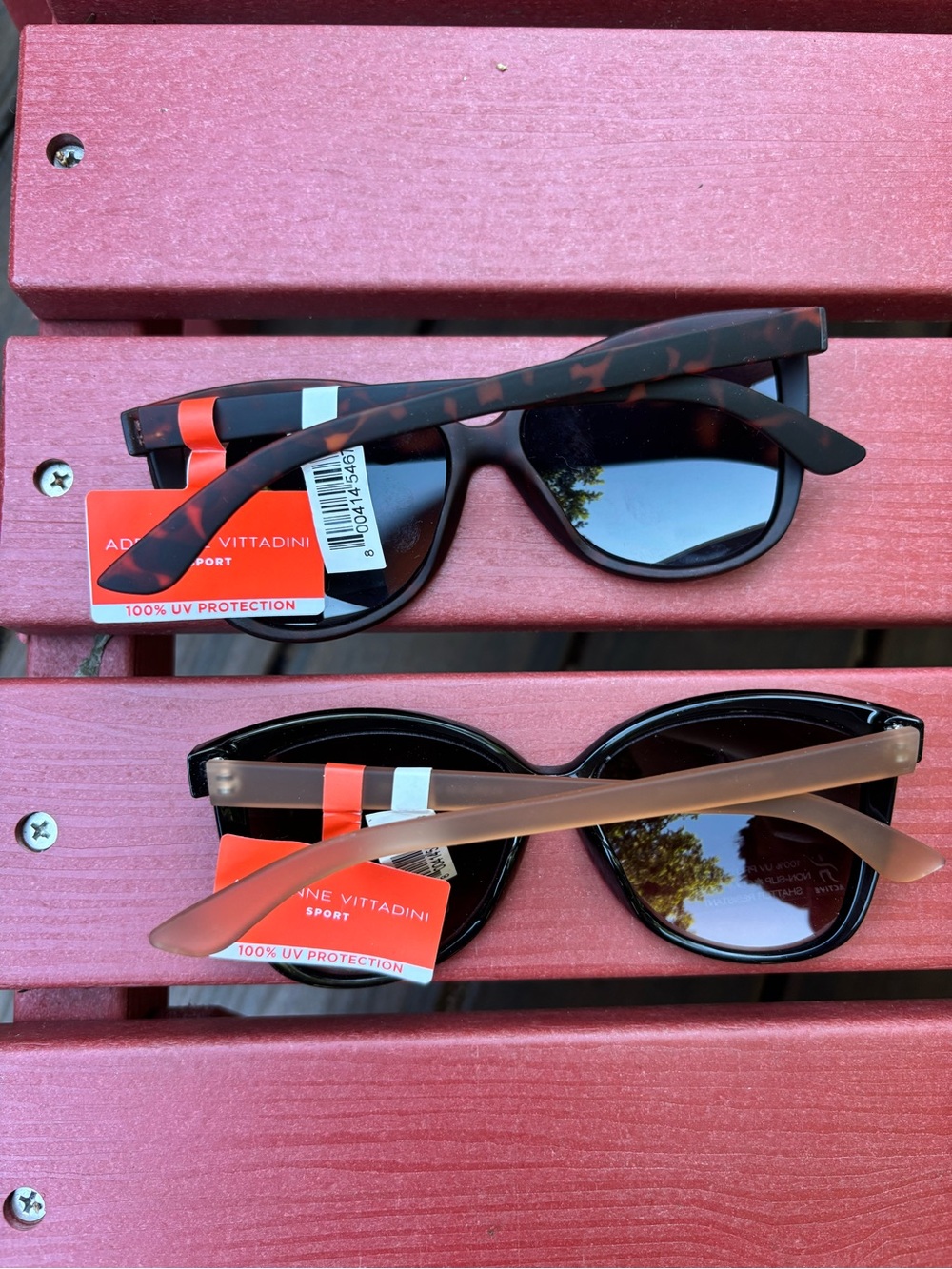 Adrienne Vittadini | 2 Pairs Cat-Eye Sunglasses with 100% UV Protection 🕶️ - Picture 5 of 11
